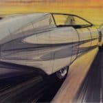 David McIntosh, Design for Concept Car, 1965