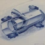 Bill Brownlie, Design for Concept Car, 1961