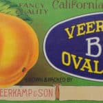 Veerkamp Fruit Label c. 1920