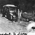 Accident to Dodge, 1919, Image Courtesy of Eisenhower Presidential Library