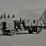 Fuel and Oil Supplies in Meyers for Convoy, 1919, Image Courtesy of the Celio Family