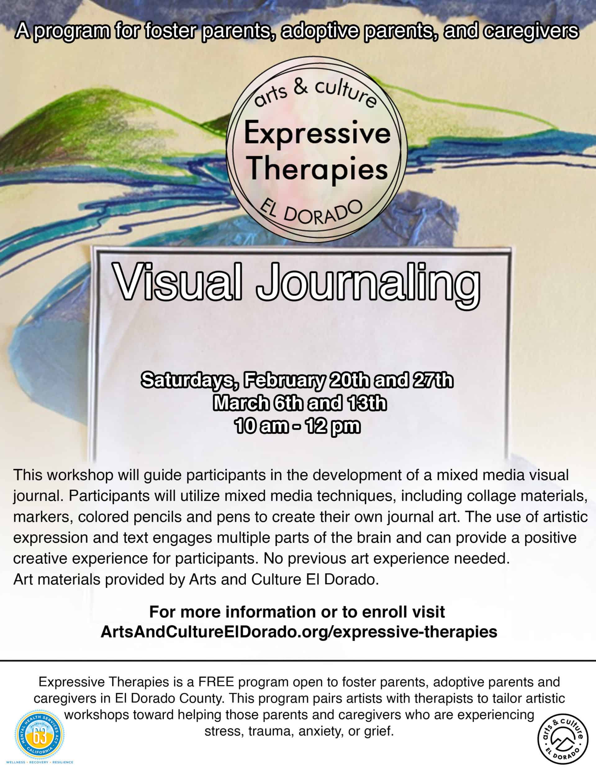 Visual Journal flier Visual Journal flier