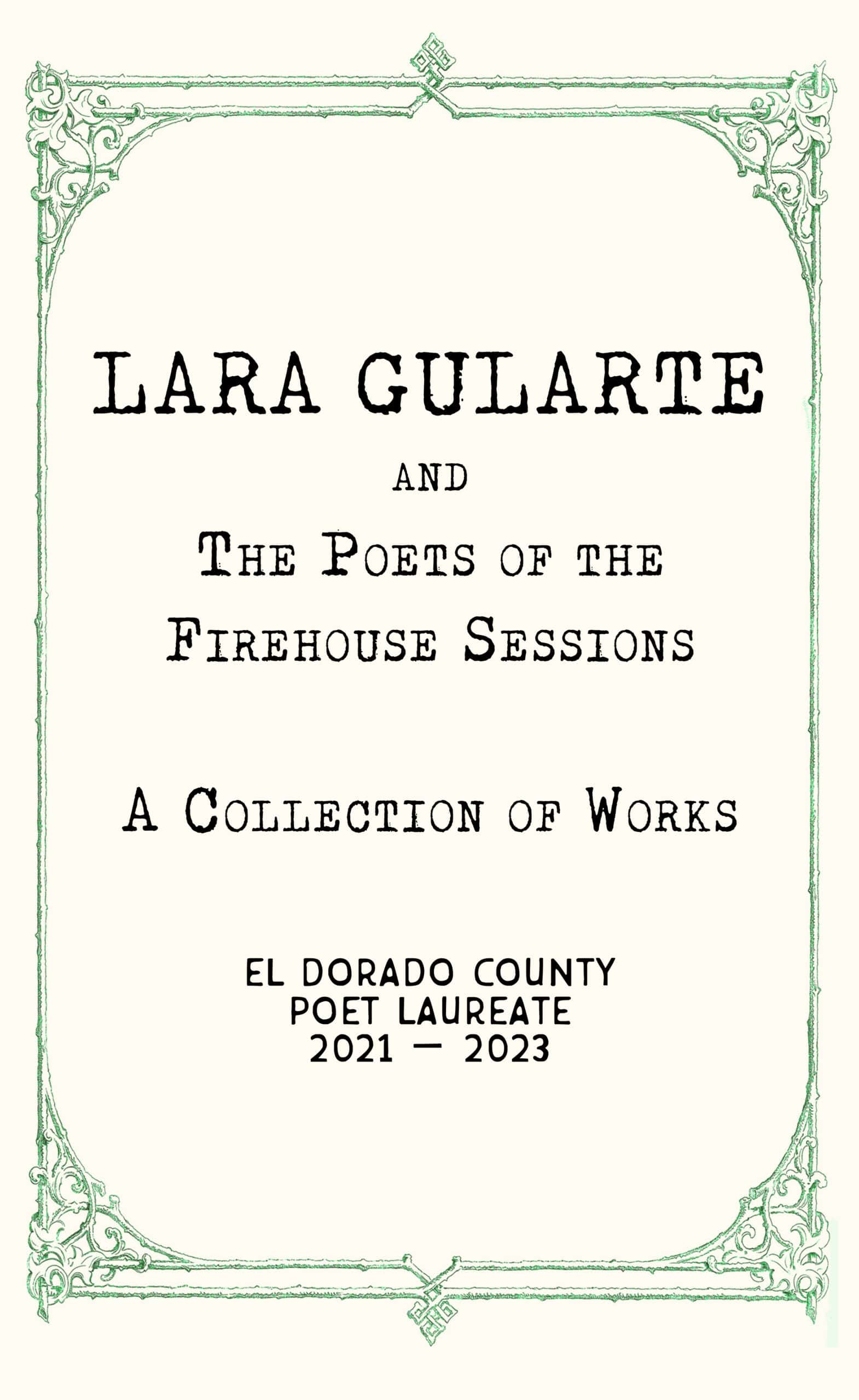 Laureate chapbook arts and culture el dorado