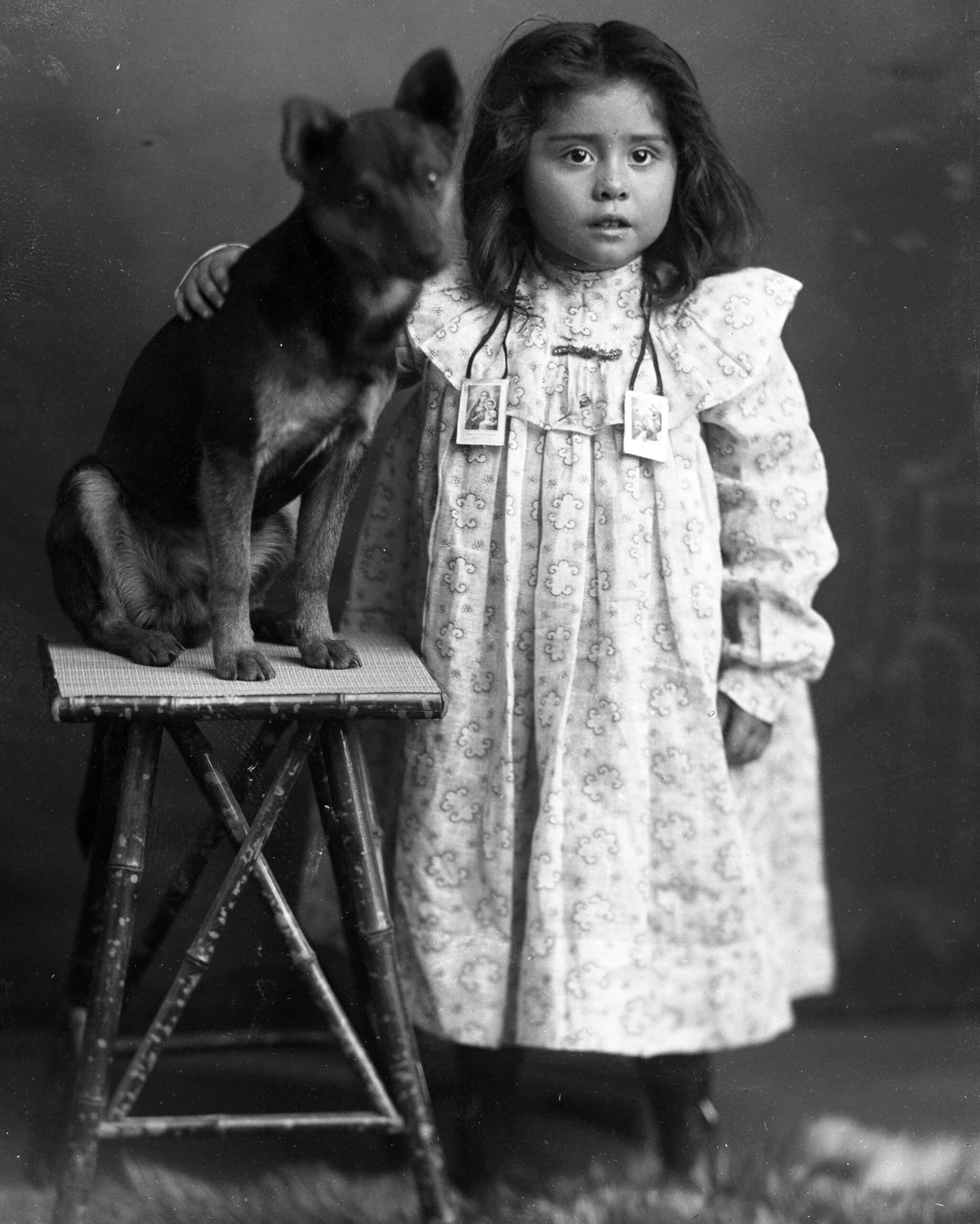 11576 Bergala Miss & Dog 6.22.1903 copy