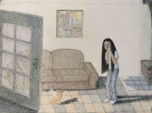 Andrea Jimenez_Dream Surrealism_Colored Pencil