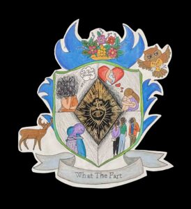 Ava Harmon_Personal Coat of Arms_Mixed Media