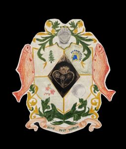 Elizabeth Scott_EHS Coat of Arms_Mixed Media