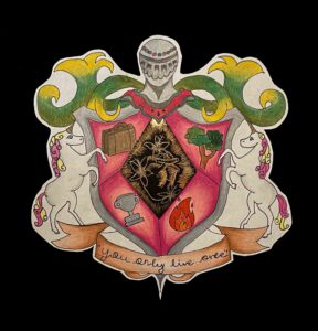 Kaia Moninger_You Only Live Once_Mixed Media