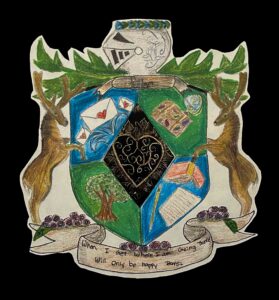 Kaitlin Fuller_Fuller and Murphy Family Crest_Mixed Media