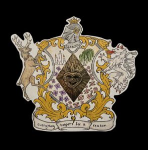 Prudence Ishmael_Personal Coat of Arms_Mixed Media