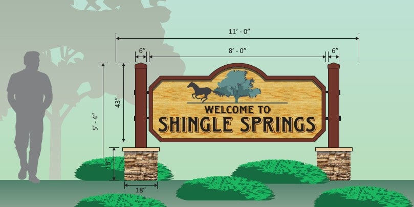 SHINGLE SPRINGS SIGN Revised 03-07-25 1933-1 with dimensions SHINGLE SPRINGS SIGN Revised 03-07-25 1933-1 with dimensions